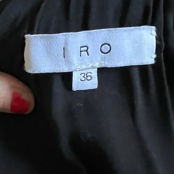 IRO leather jacket size S